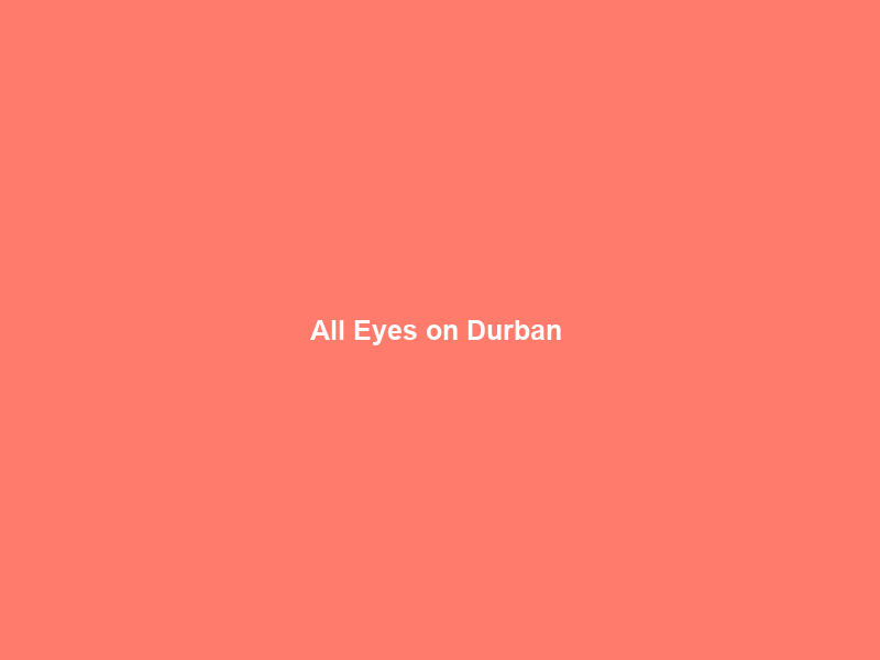 All Eyes on Durban & Cape Town: The Big Port Reset of 2026