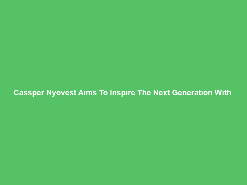 Cassper Nyovest Aims To Inspire The Next Generation With #FillUpToyotaStadium