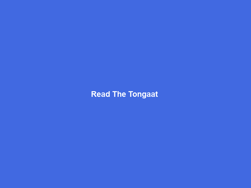 Read The Tongaat & Verulam Tabloid 01 April 2026 Online