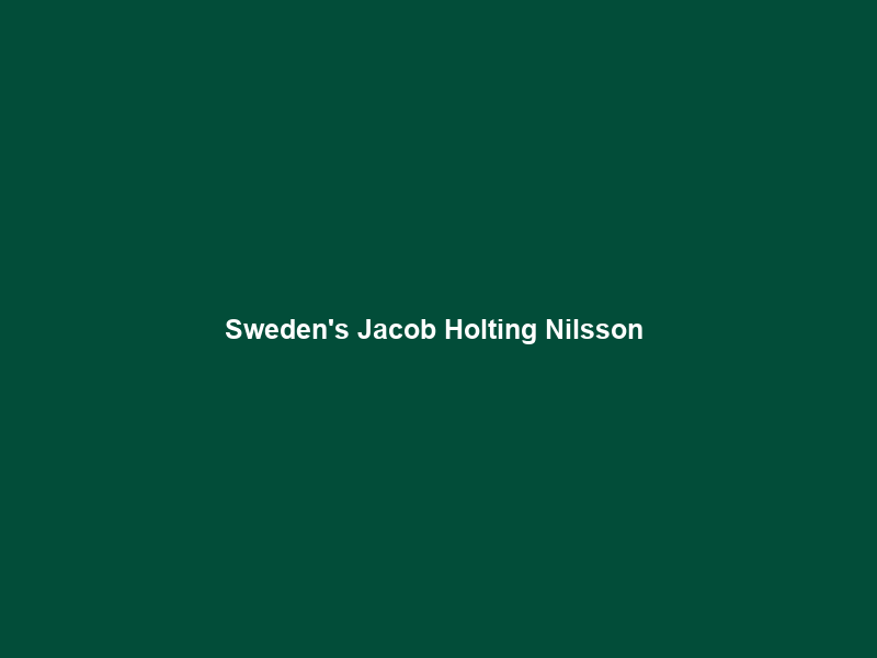 Sweden’s Jacob Holting Nilsson & Elmer Andersson snatch first Elite gold on the Volleyball …