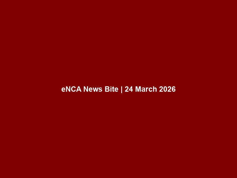 eNCA News Bite | 24 March 2026
